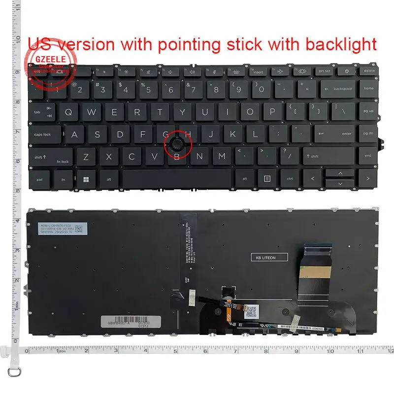 Backlit US/RU NEW keyboard for HP ELITEBOOK 840 G7 840 G8 845 G7 845 G8 745 G7 745 G8 zbook14 G7 zbook14 G8 Palmrest Upper Cover