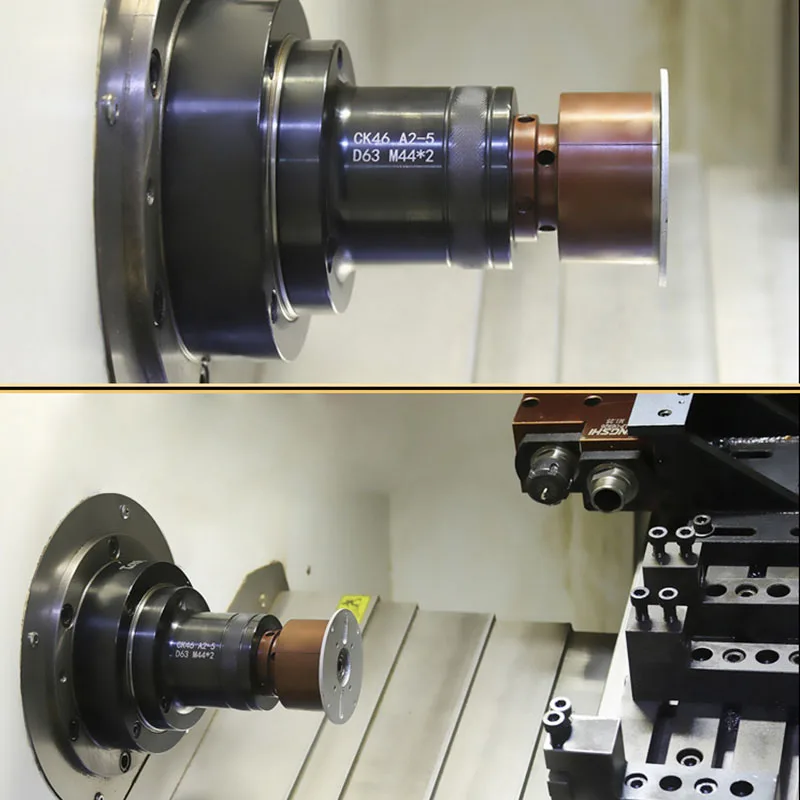 1 pz il mandrino di supporto interno di tipo Back Pull per tornio CNC