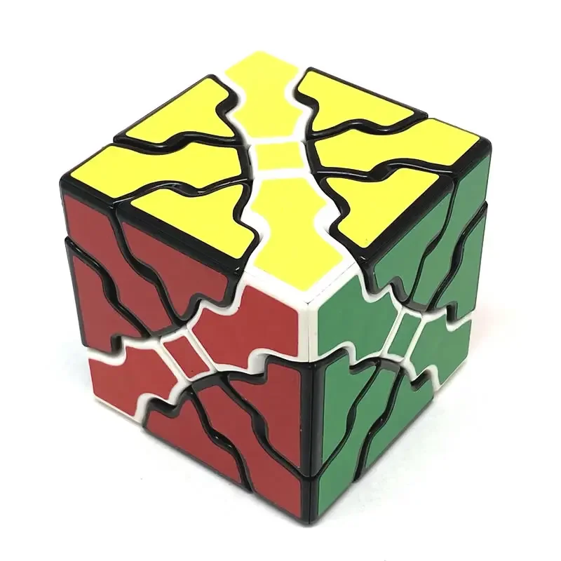 Evgeniy Curvy Dino Magic Cube Calvin\'s Puzzles Speed Twisty Puzzle Brain Teasers Educational Toys