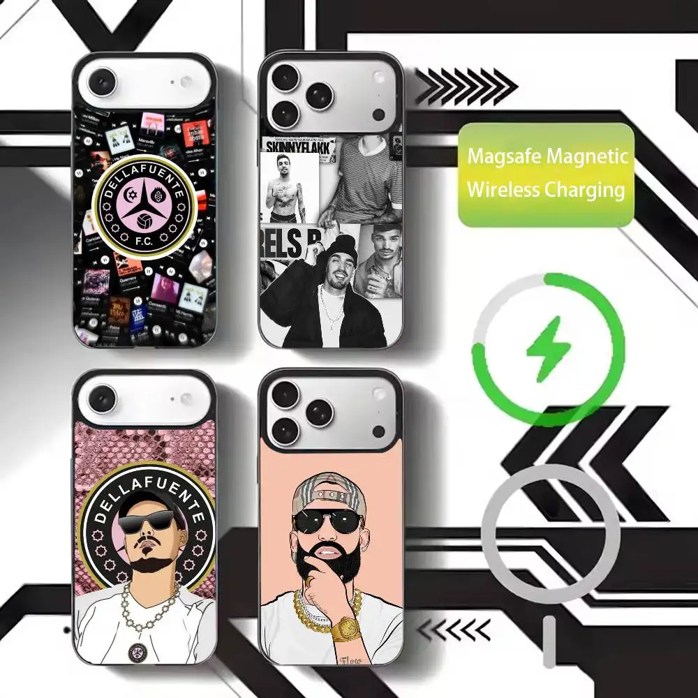 

D-Dellafuente-FC Phone Case For iPhone17,16,15,14,13,12,11 Plus,Pro Max Magnetic For Magsafe Wireless Charging