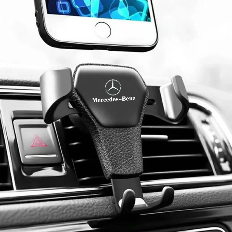 Uchwyt samochodowy na telefon z czujnikiem grawitacyjnym i automatycznym uchwytem Uniwersalny uchwyt do Mercedes Benz AMG W203 W204 W205 W211 W212 W213 W218 W463 W210