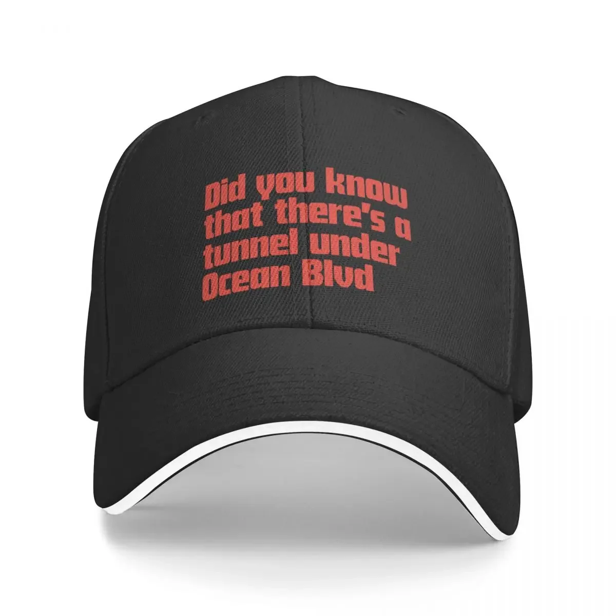 

Did you know that there’s a tunnel under Ocean Blvd - Lana Del Rey Baseball Cap birthday funny hat Women's Beach Outlet Men's