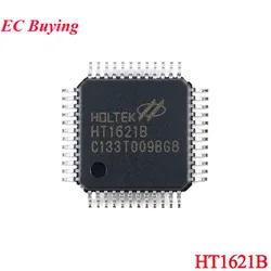 5Pcs/1pc HT1621B HT1621 LQFP-48 HT 1621B TM1621 RAM Mapped 32*4 32x4 LCD Controller Chip I/O MCU IC New Original