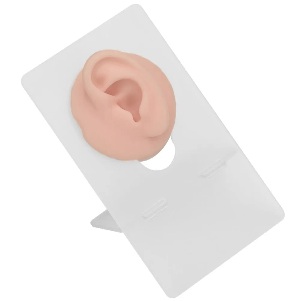 

Silicone Practice Skin for Tattooing Realistic Fake Ear Training Tool Tattoos Practice Makeup Mannequin Ear