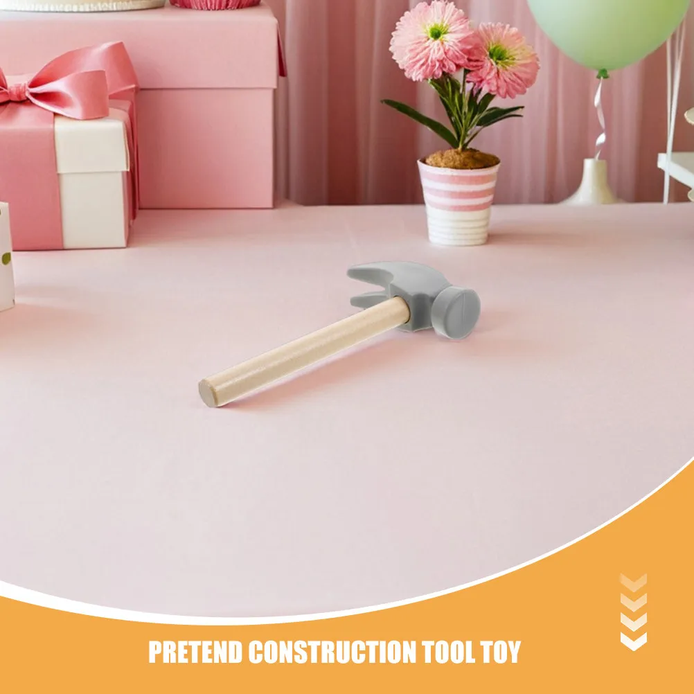 5Pcs Wooden Simulation Repair Tools Pretend Play Development Learning Pounding Game Simulation Toys
