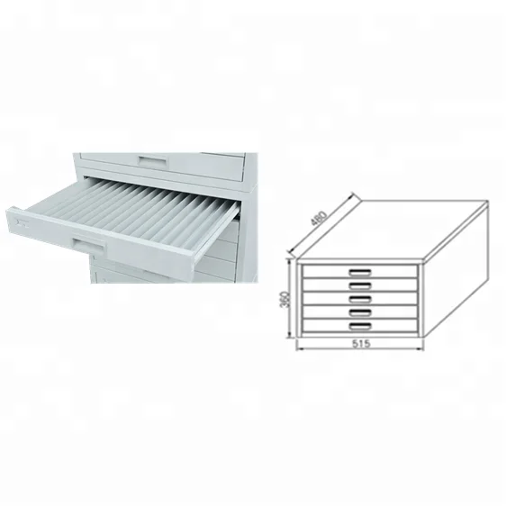 Wholesale Laboratory Furniture Microscope Slide Storage Cabinet