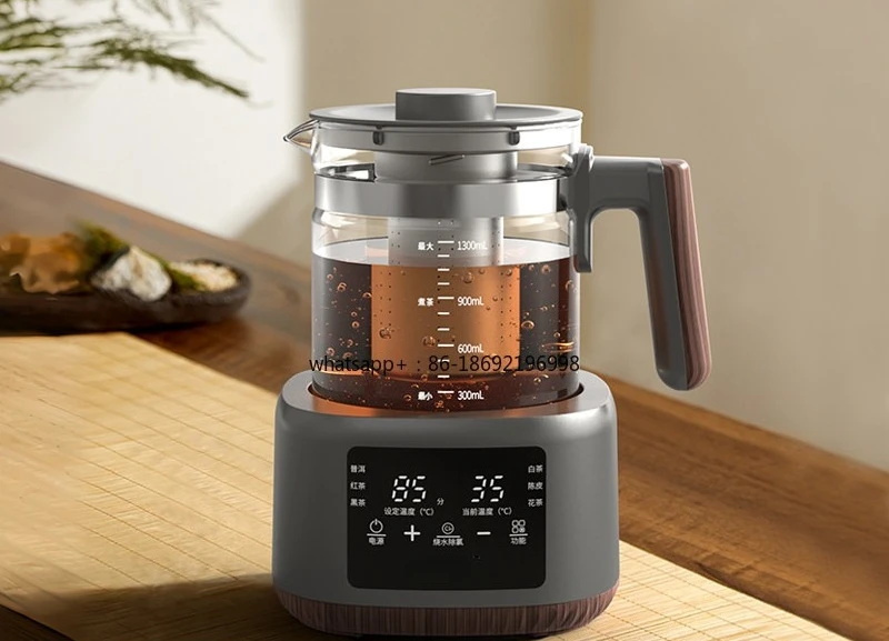Teapot 2024 New Steam Teapot Office Small Glass High-end Tea Maker Spray Type