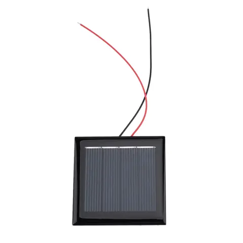 5pcs 미니 태양 전지 패널 2/1.5/3/5V 120/150/130/60mA 태양 전지 패널 와이어 야외 방수 충전 보드