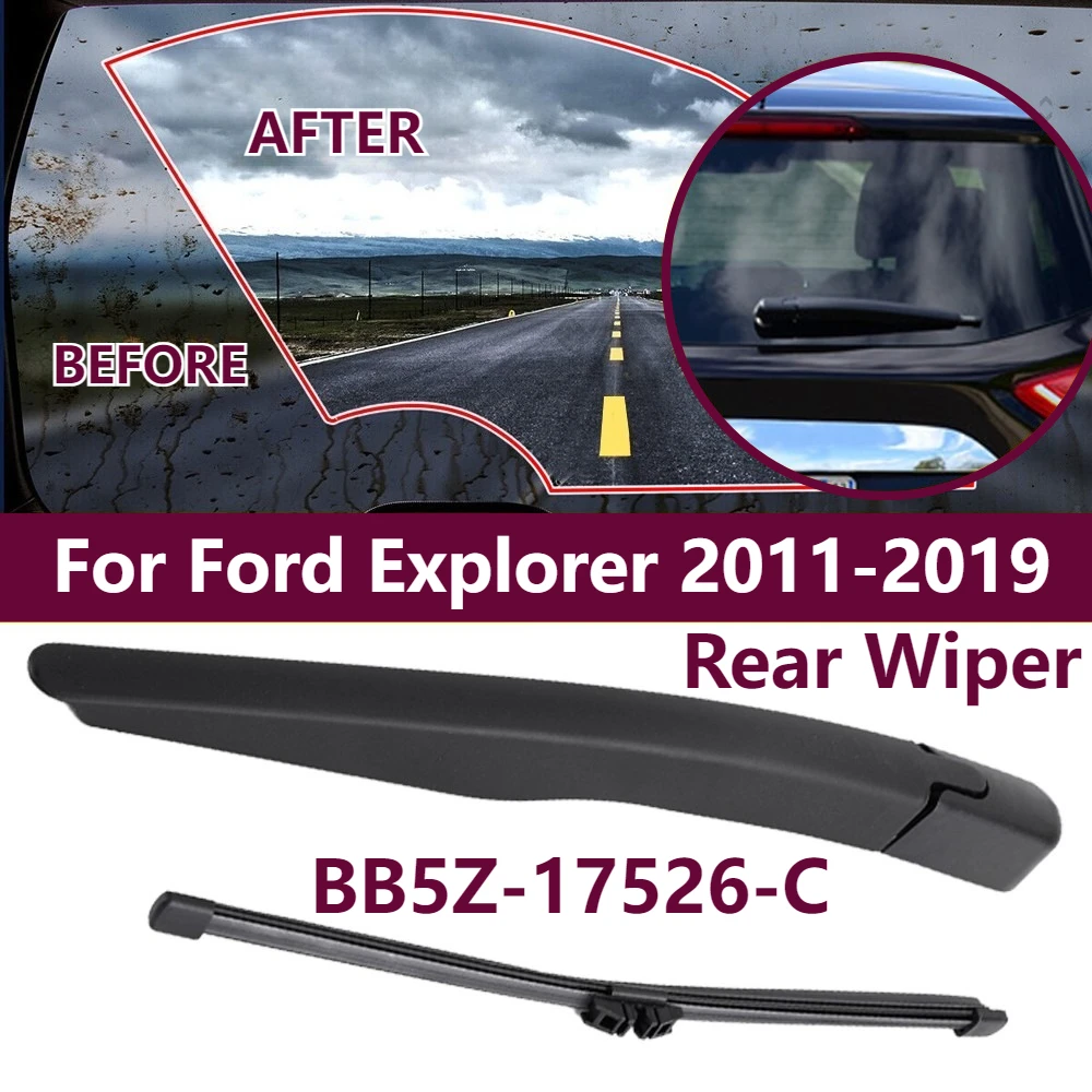 

Rear Windshield Wiper Blade & Arm for Ford Explorer 2011-2019 Windscreen Wiper BB5Z-17526-C BB5Z17526C