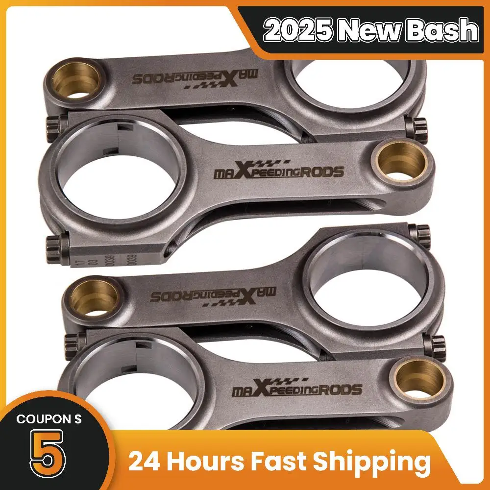 Bielle bielle bielle per Mazda MX5 1.6 16v Miata 1.8 133mm ARP Bolt per Mazda MX5 1.6 16v Miata 1.8 Pleuel ARP2000 bulloni