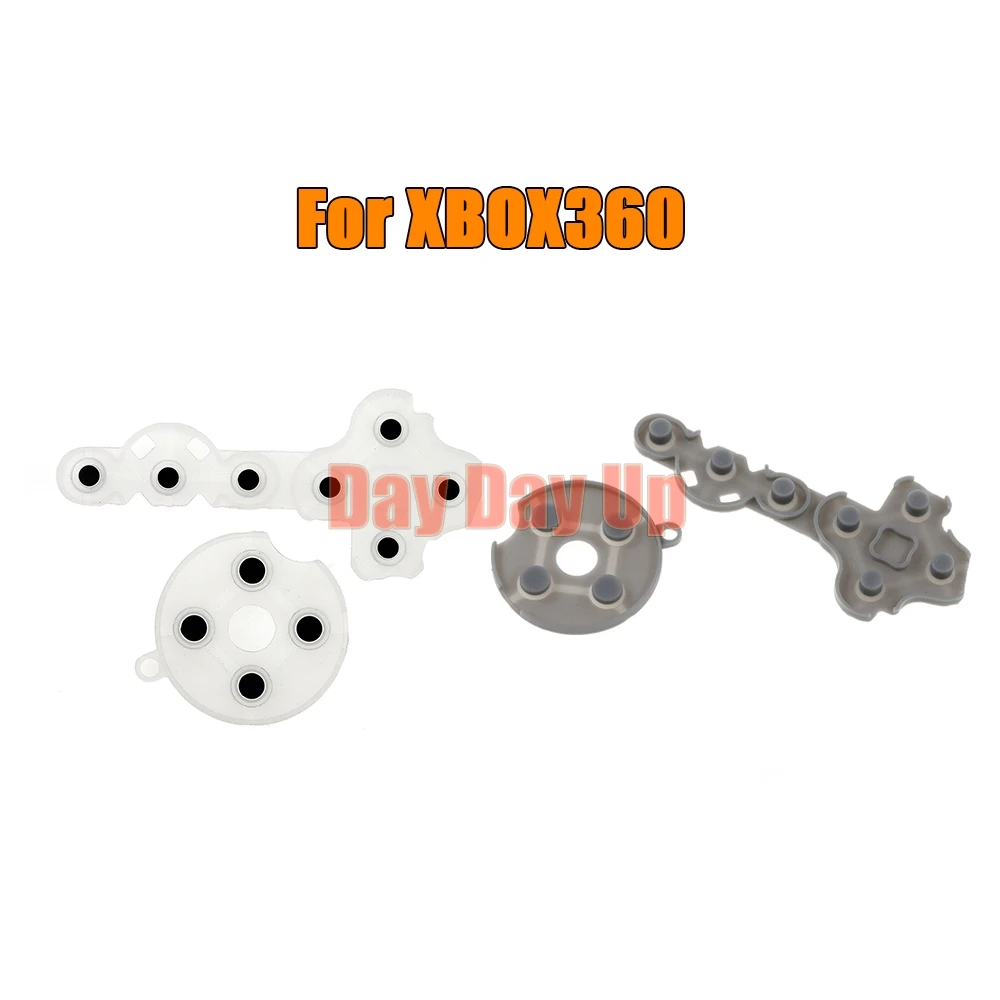 1 set Per XBOX360 Controller Gomma Conduttiva Contatto Pad Pulsante D-Pad per Microsoft Per Xbox 360 Parti del Controller Wireless