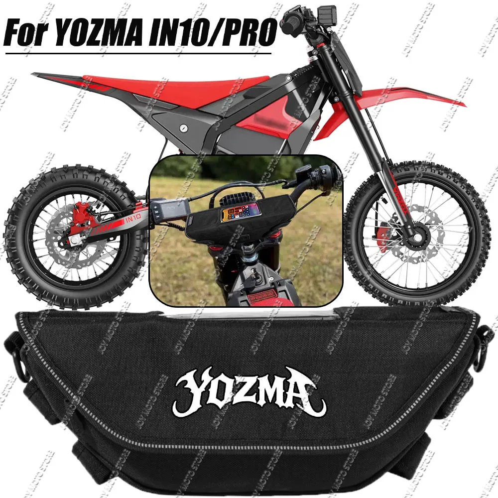 Für YOZMA IN10 IN10 PRO Motorradzubehör Werkzeugtasche Wasserdicht und Staubdicht Praktische Reise-Lenkertasche