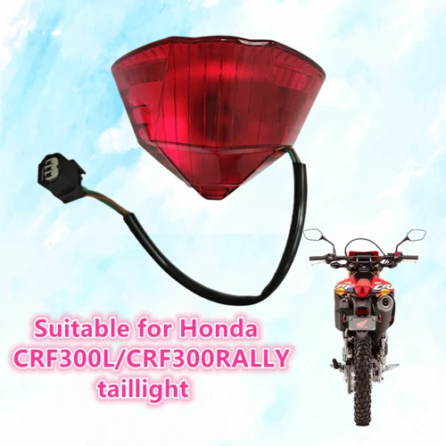 Luz trasera de freno, luz de señal adecuada para Honda CRF250L(2017-2019) CRF300L CRF300RALLY