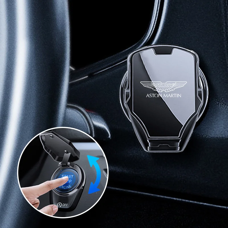 Aston Martin Start-Stopknop Cover - Zelfklevende achterzijde montage