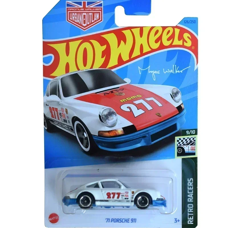 Original Hot Wheels Car Diecast 1/64 Porsche 911 Audi GT Bentley Nissan Camaro Mazda Voiture Model Toys for Boy Collection Gift