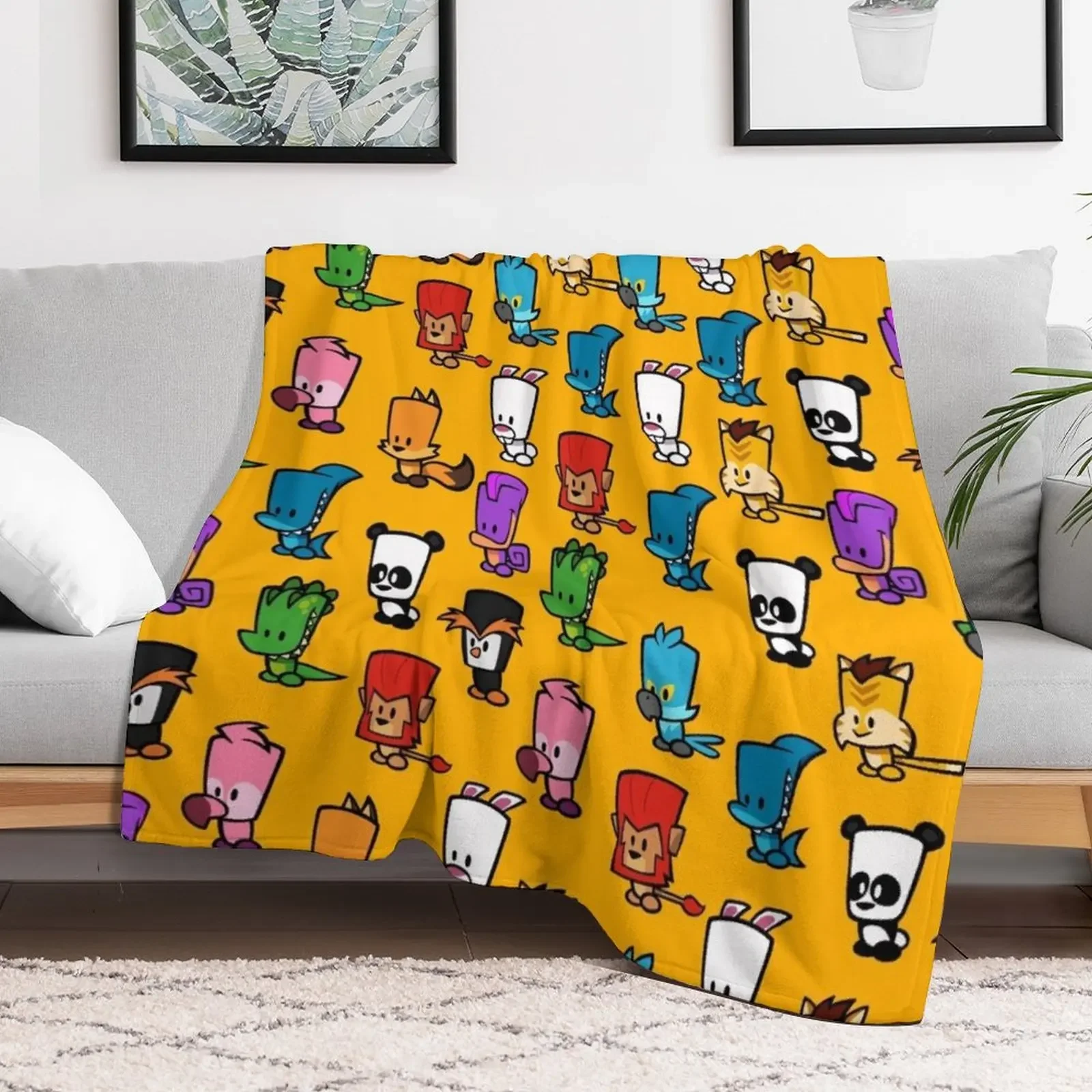 Suspects: Mystery Mansion Throw Blanket Ultra Plush Cozy Blanket for Napping Sleeping