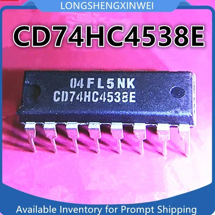 1PCS New Original CD74HC4538E Direct-plugged DIP16 Logic-multifrequency Oscillator 74HC4538E