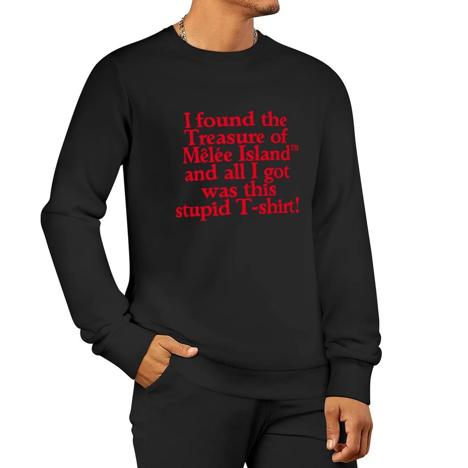 

I FOUND THE TREASURE OF MêLéE ISLAND Pullover Hoodie autumn new products japanese style graphic sweatshirts