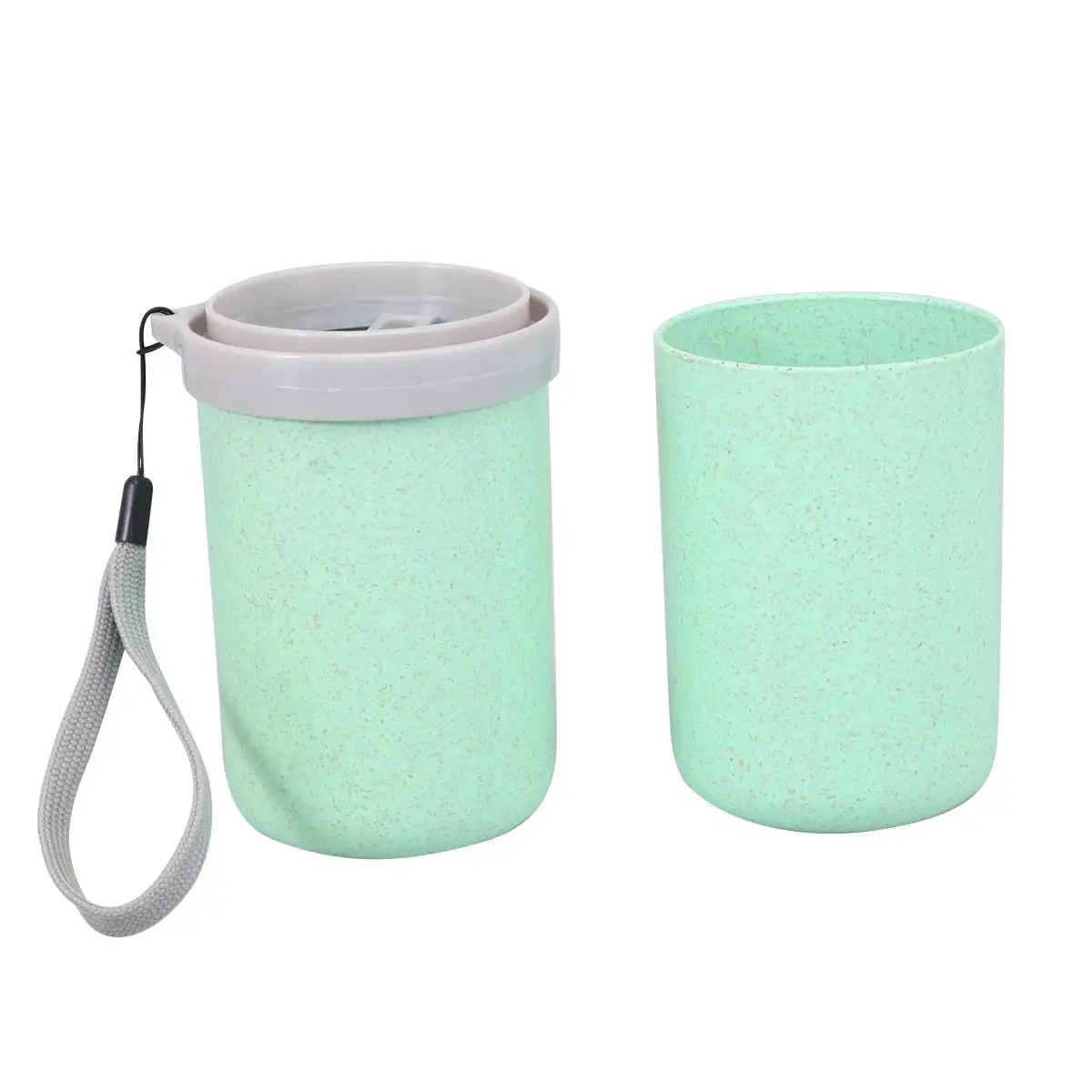 

Wash Cup Set Toothbrush Case Toothpaste Holder Travel Storage Gargle Cup Container Portable Compact Multi Function High