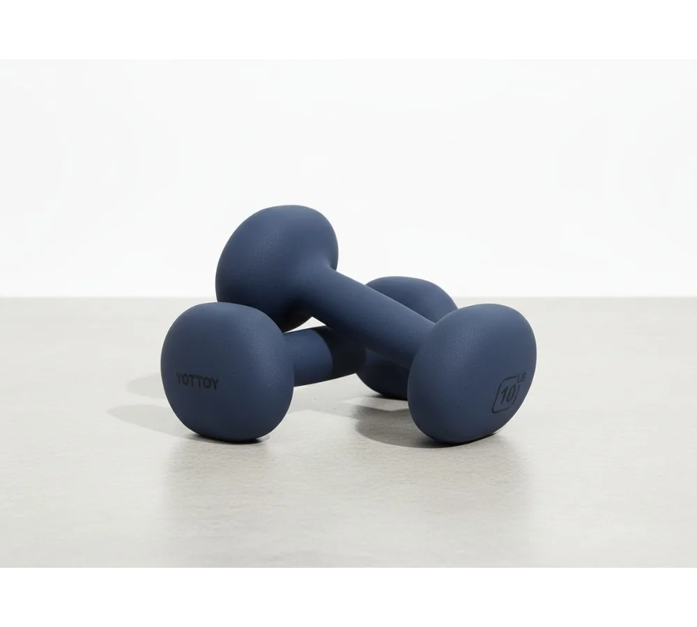 

2-15 Pound Neoprene Dumbbells Set for Women, Non-Slip Hand Weights for Home Workouts, Portable Strength Training