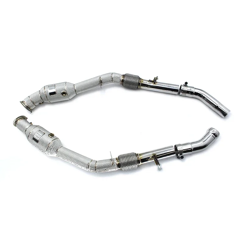 

Downpipe-ML320/ML350/ML400 3.0T 2012-2016 High flow catted downpipe Stainless Steel SUS304 Exhaust Downpipe