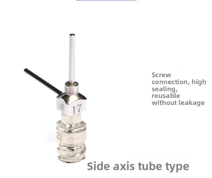 Coaxial Spinneret Needle Luer Lock for Electrospinning Core Shell Hollow Fiber Custom Sizes