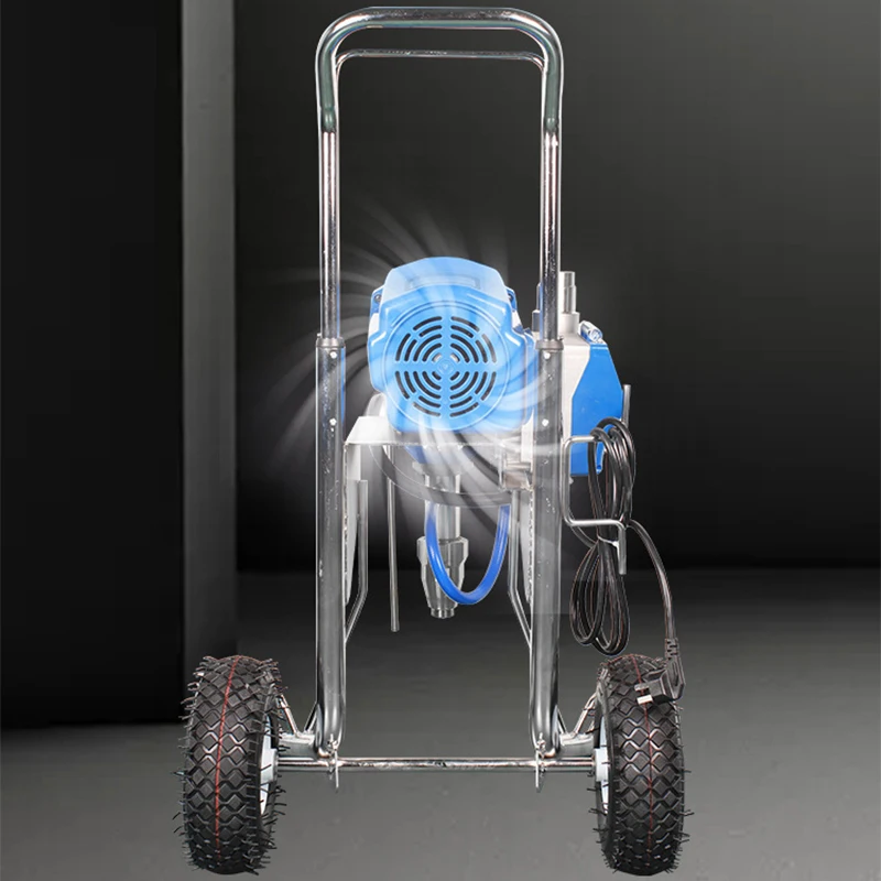 Professional Double Spray Gun Working Airless Spraying Machine 3300W 4.5L Airless Paint Sprayer GTB-1095 Oil Painting Machine