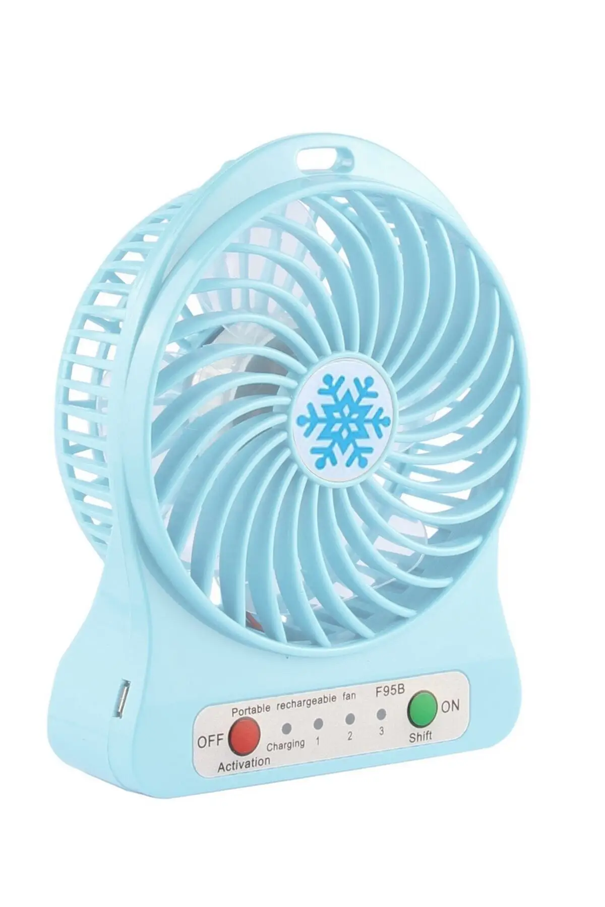 Desktop battery Fan Fan with stepped Usb input