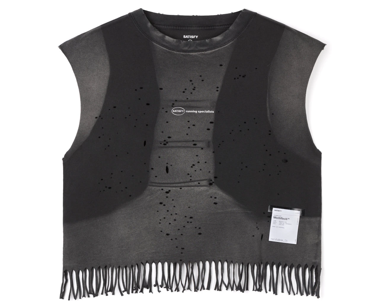 

Satisfied Running Art Cut Спортивный жилет без рукавов с кисточками