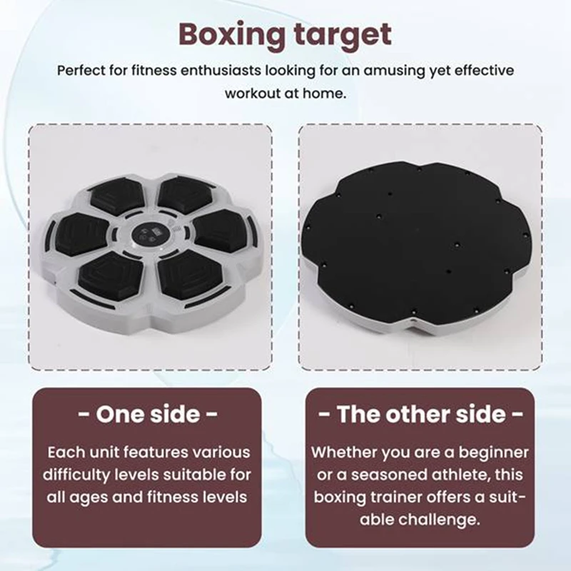 NEW-Music Boxing Machine Boxing Trainer Smart Boxing Game For Kids Adults Home Exercise Equipment