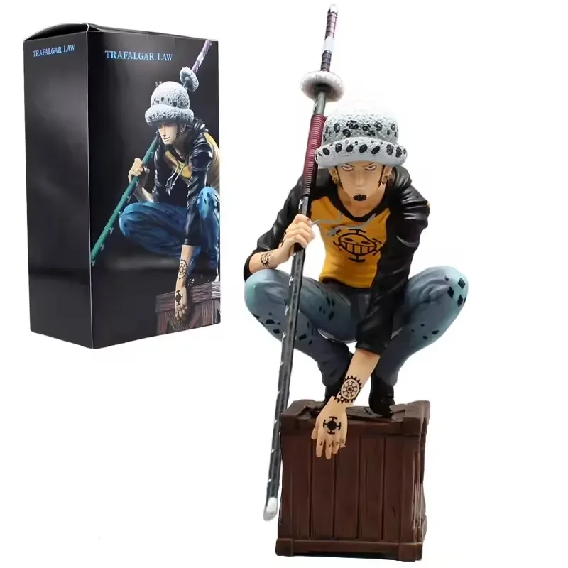 

21 см цельная фигурка Trafalgar Law из ПВХ | В наличии быстрая доставка подарок на день рождения и праздник декор