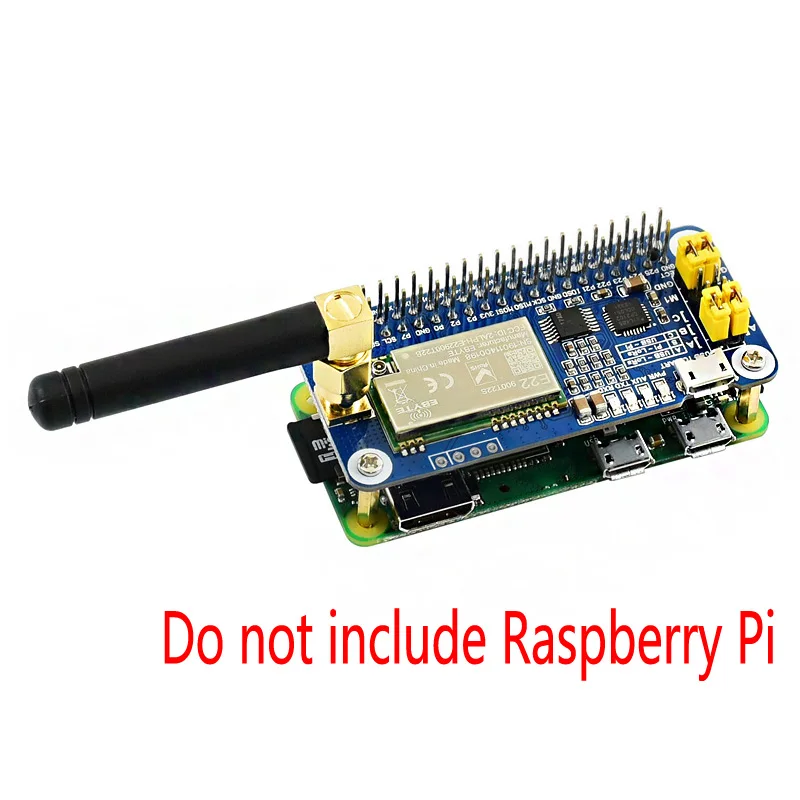 Raspberry Pi SX1262 Lora Hoed 915Mhz Frequentie Band