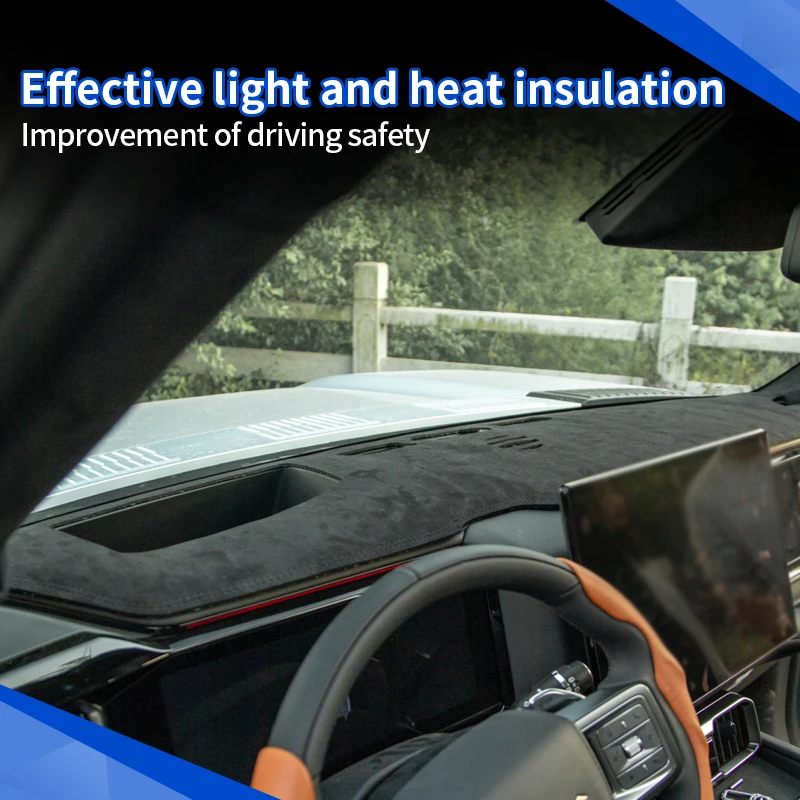 For BYD Leopard 8 Denza B8 2024+ Car Instrument Panel Sunshade Pad Instrument Panel Mat Sun Visor Car Accessories