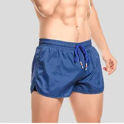 Heren Zwemshorts Snel Droog Strandkleding Board Korte Badpak Voering Voering Shorts Met Trekkoord Voor Sportman Door Ampact Am2255