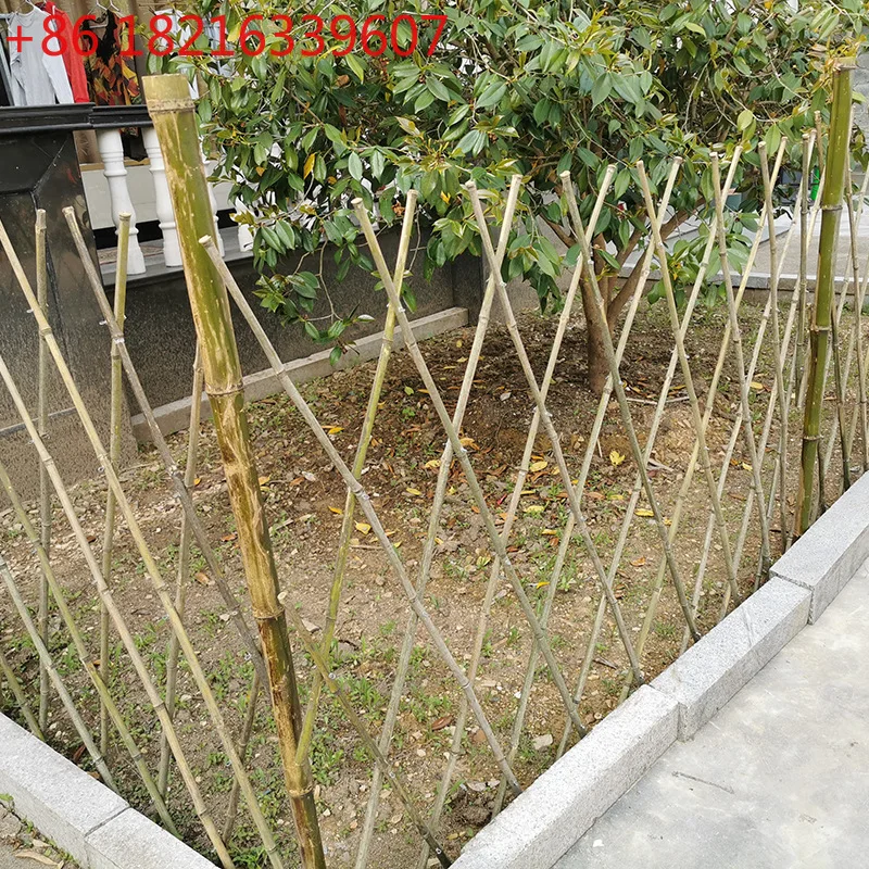 

Уличный бамбуковый забор, выдвижная ограждение для проживания в семье, ограждение во дворе, растительный сад, газонная стойка для скалолазания