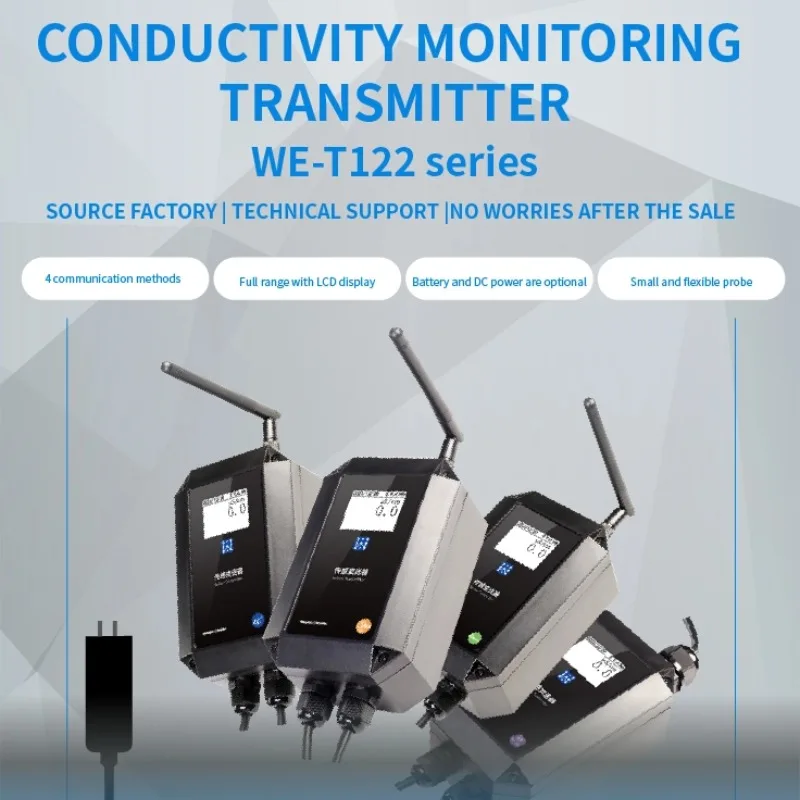Agriculture Irrigation Soil Water Real-Time Output TDS Wireless 0ms/cm~4ms/cm 3%FS Monitoring EC Electrical Conductivity Sensor