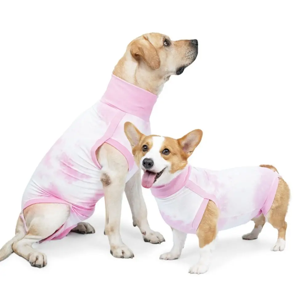 Dog Sterilization Vest Elastic Dog Anti-lick Recovery Suit Soft Thin Dog Weaning Bodysuit Breathable Dog Recovery Bodysuit Dog