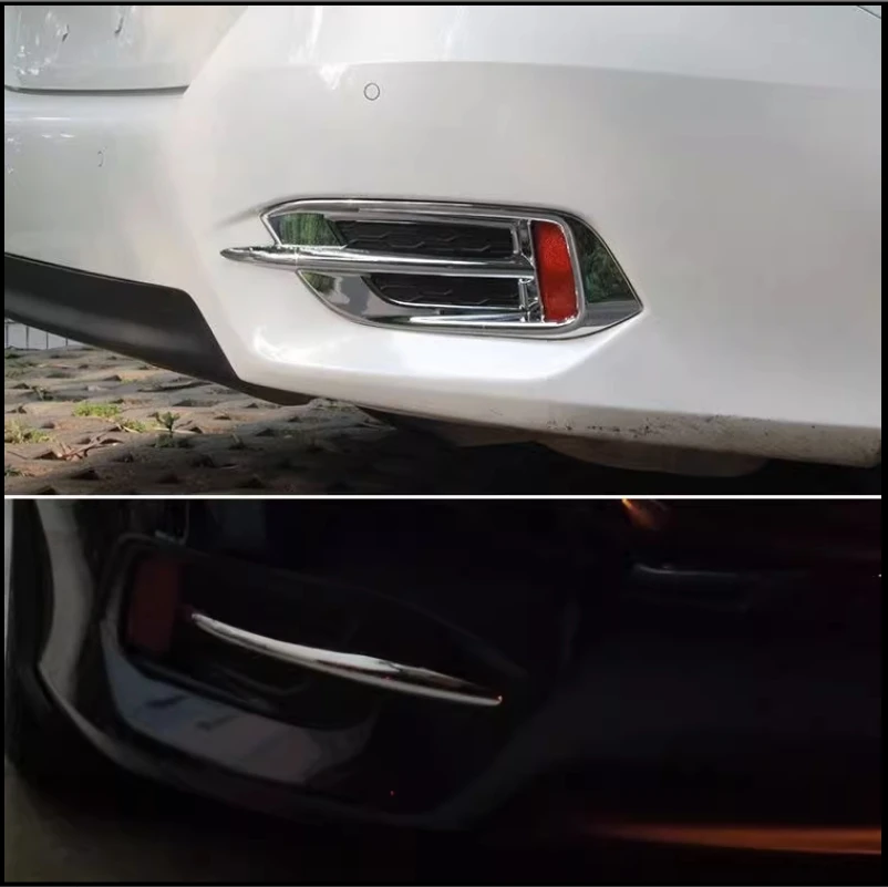 

Аксессуары для Honda Civic 2016-2019, противотуманные фары, лампы для век, полосы для бровей, декоративная крышка, накладка, рамка, Стайлинг