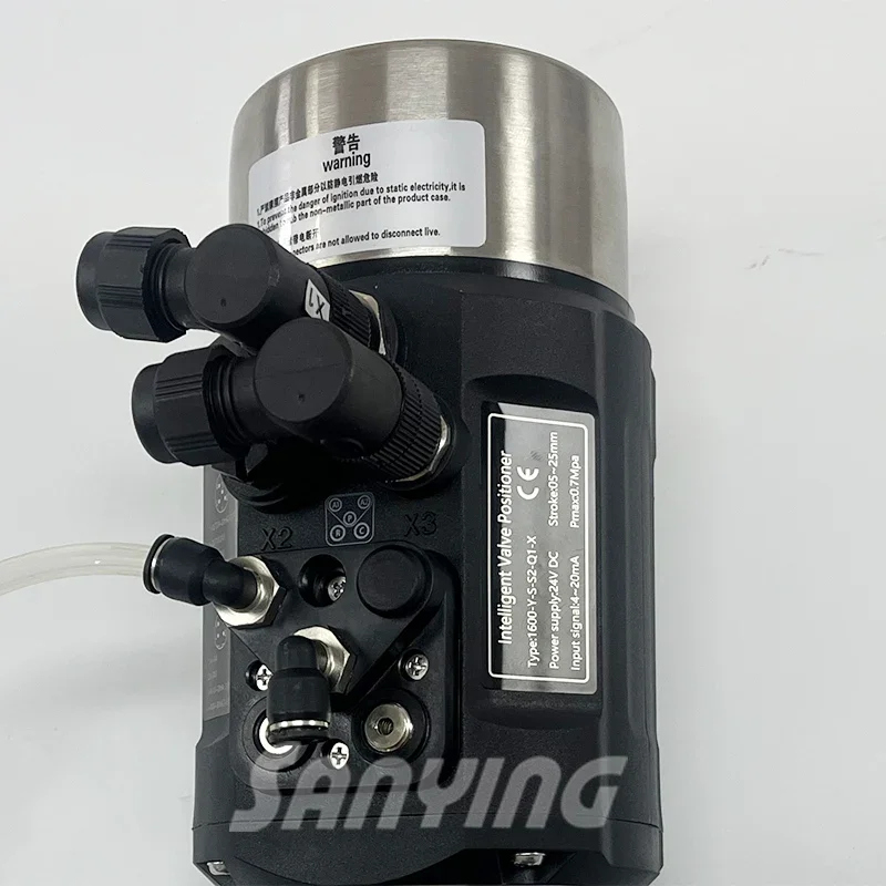 Y Type Actuator Pneumatic Angle Seat Valve with Positioner with Locator Corner Seat Valve for Pharam