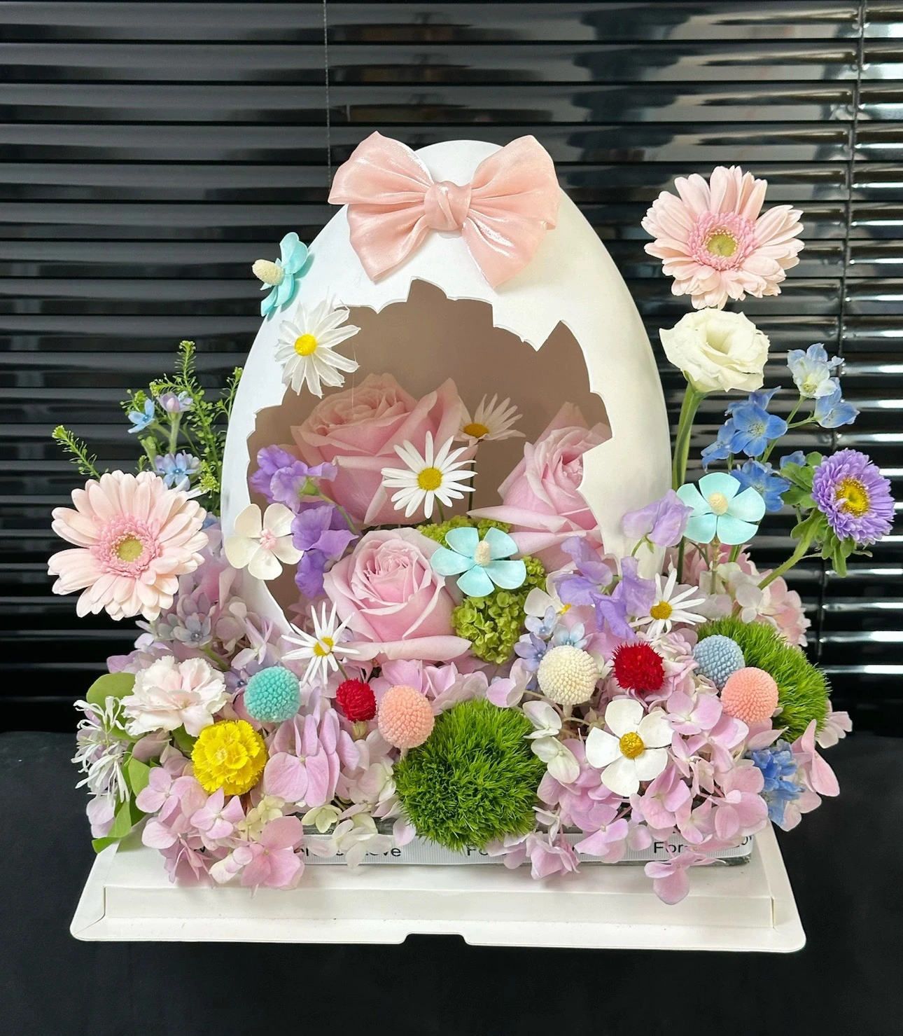 

Цветочная композиция ручной работы «сделай сам», подарочная коробка, набор материалов для рисования Eggell для подруги, другая цветочная имитация растения G...