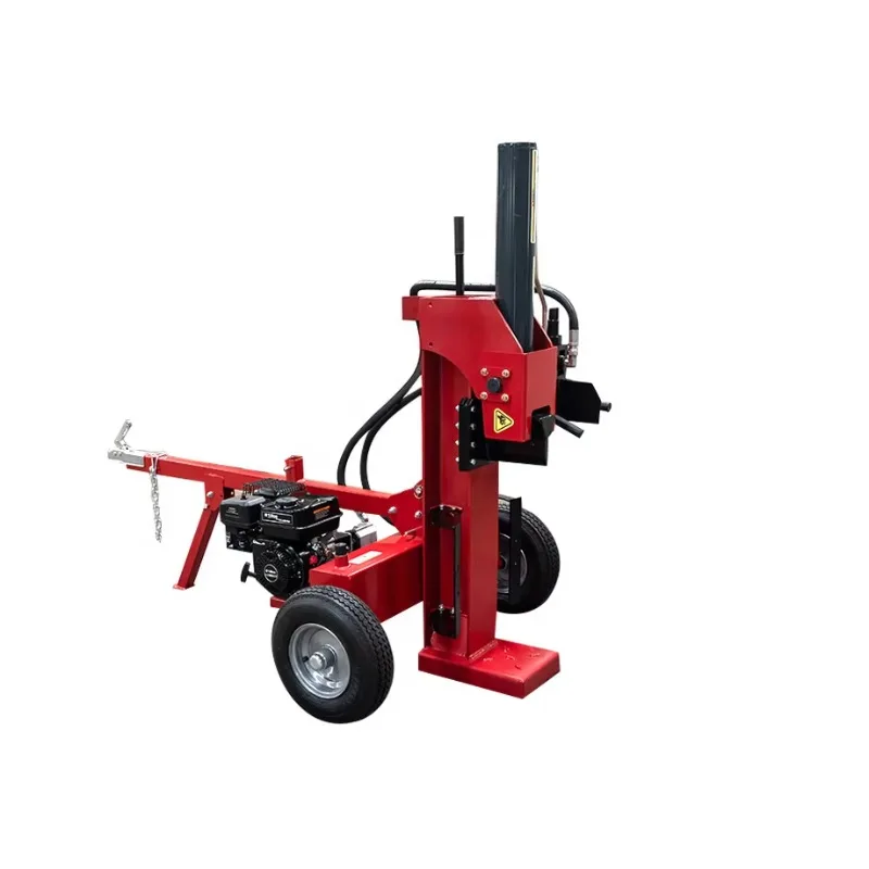 

Forestry Machine 25T Half-Beam Log Timber Splitter Works in Horizontal & Vertical Position Heavy-Duty Logging Equipment