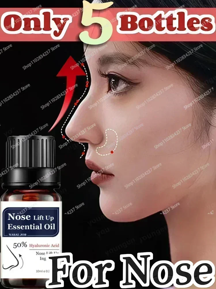 HOT SALE Nose Lifting Essential Oil Lift Up Heighten Rhinoplasty Care Massage Essence