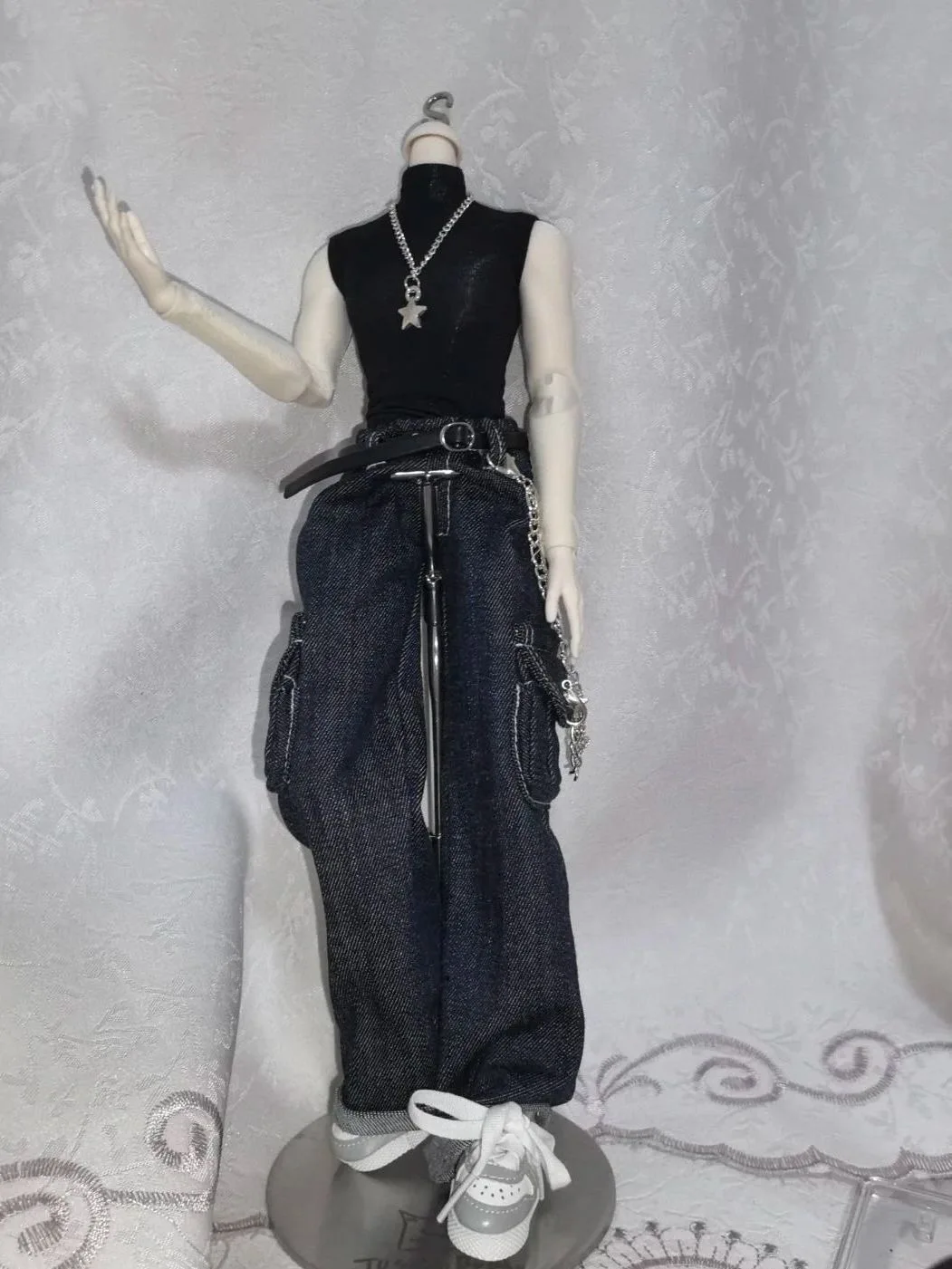 

BJD doll clothes suitable for 1/3 1/4 1/6 size runaway cat clothes set doll accessories (2 points)