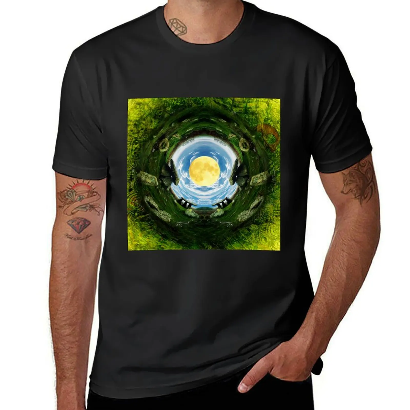 NEOLITHIC LANDSCAPE T-shirt shirts graphic tees kawaii clothes t shirt men