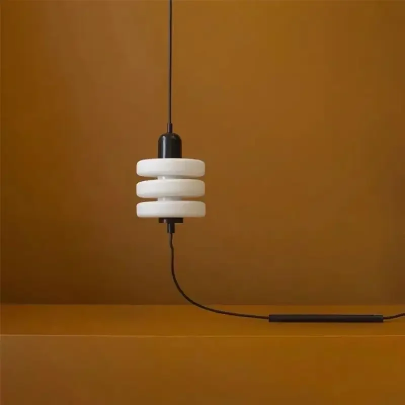 Sandyha nordischen kleinen Kronleuchter einfache Designer Glas LED Pendel leuchte für Schlafzimmer Wohnzimmer Schreibtisch Nachttisch Licht Wohnkultur