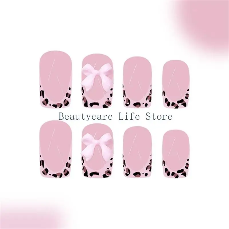 652C مربع الضغط على الأظافر مصممة نصيحة تلميح الأظافر المزيفة على الأظافر هدية #5