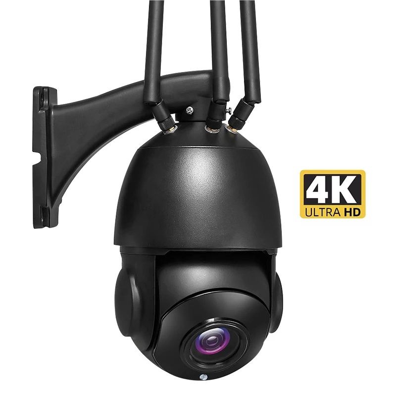 Video Cameras 4K Professional Digital Motion Cctv System Ptz Camera Zoomable Security Cameras