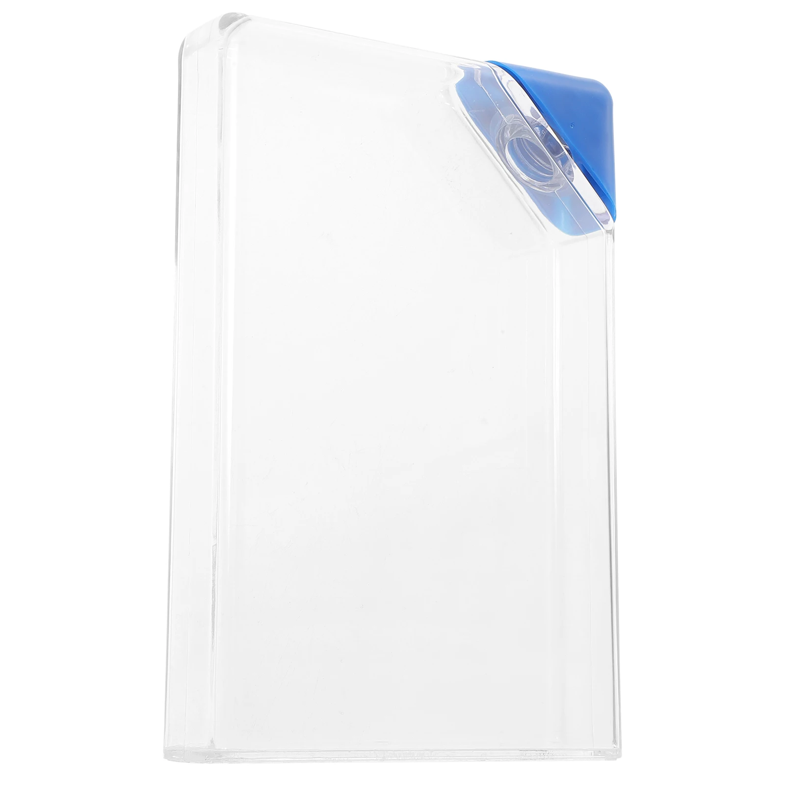 

450Ml Flat Water Bottle Transparent Portable Travel School Sports Reusable Square Container For Juice Tea Milk Lightweight