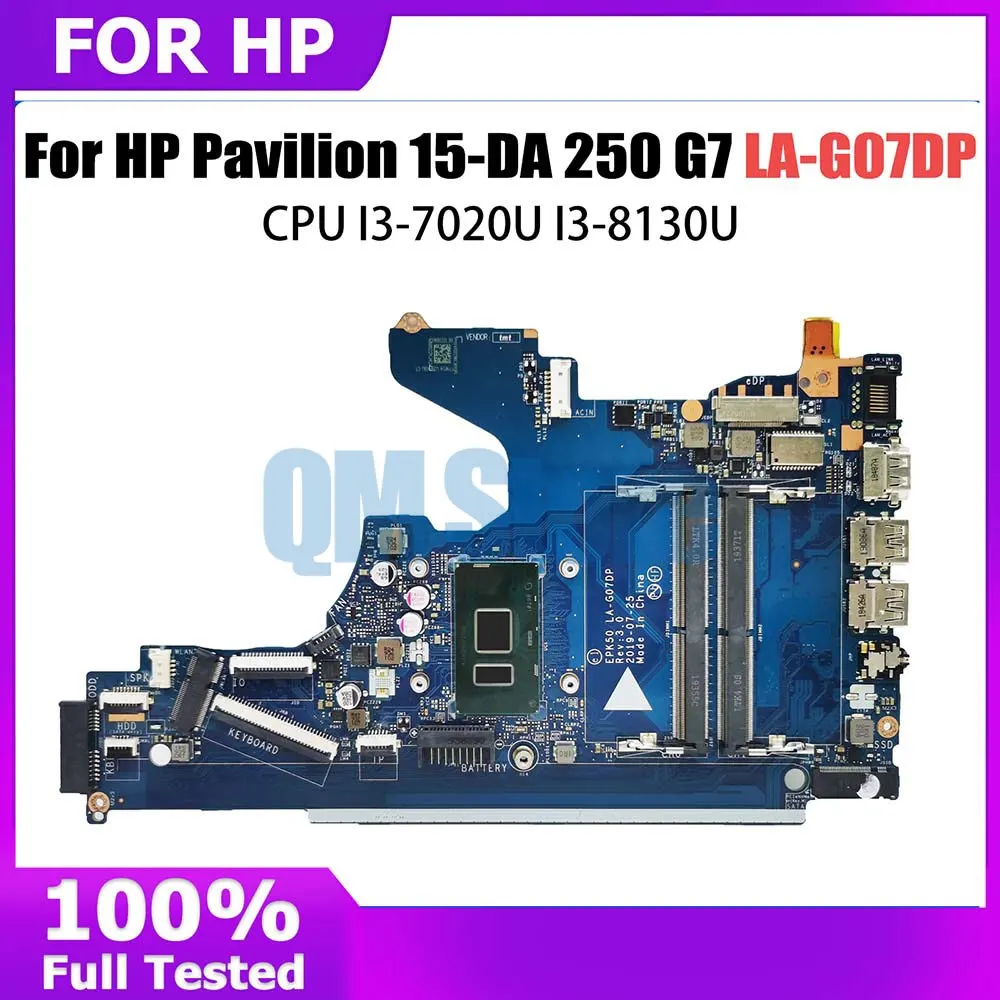 

Системная плата для ноутбука HP Pavilion 15-DA 250 G7