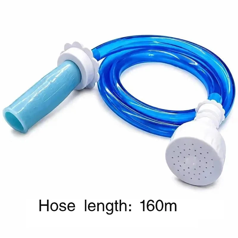 Pet Tub Faucet Sprayer, 5.25FT Ultra Flexible Shower Hose Adapter, No Installation Handheld Pet Shower Head for Dog & Cat Bath Grooming